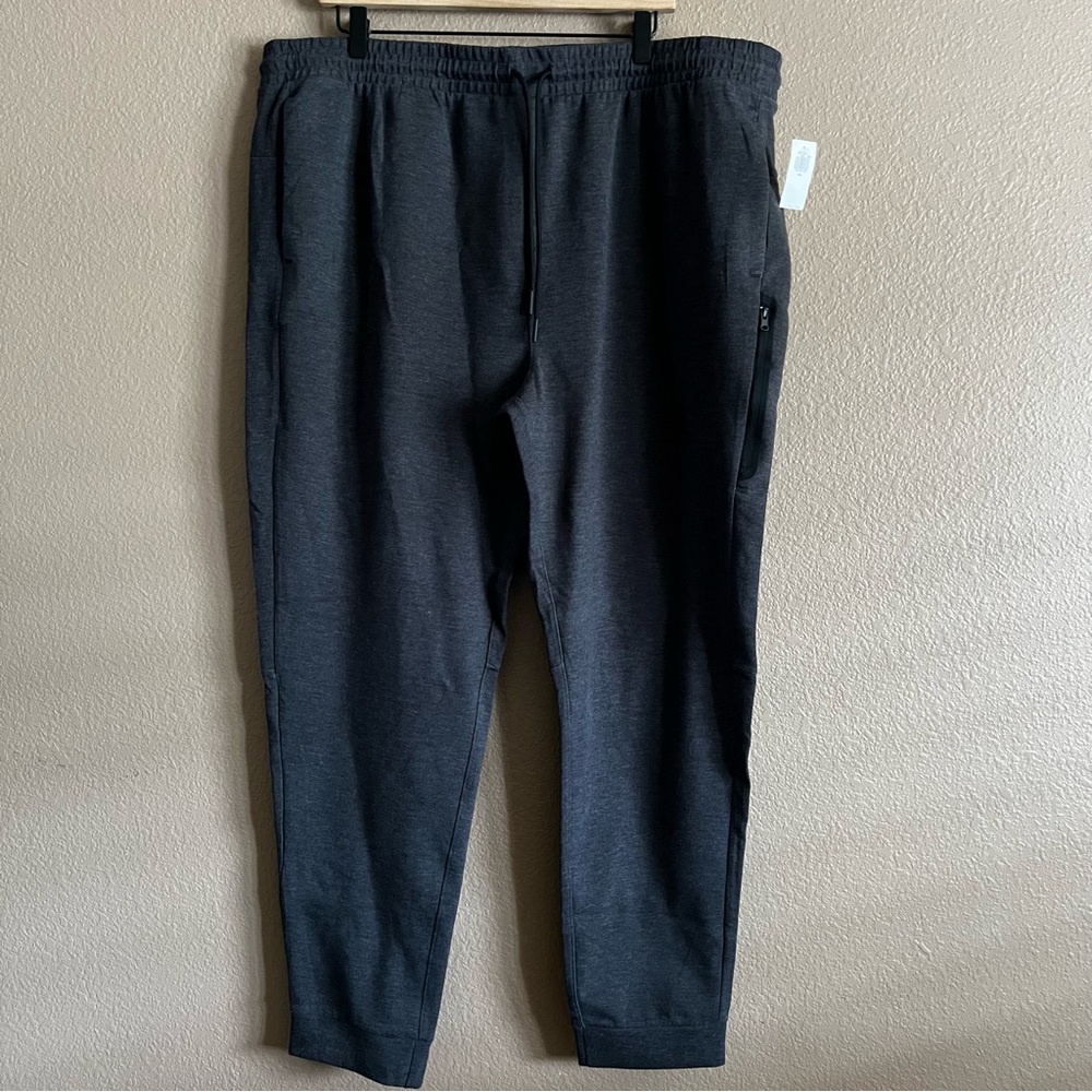 Old Navy Active Dynamic Fleece Charcoal Gray Jogger Pants Size XXL NWT